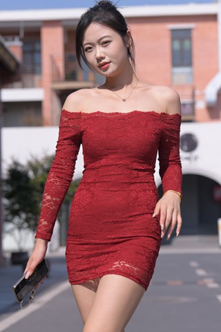 三叔街拍美女图片03